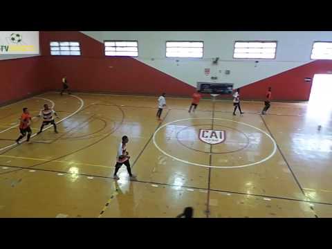 Tigres x Piastra - 6ª Copa Clube Atletico Indiano de Futsal 2017