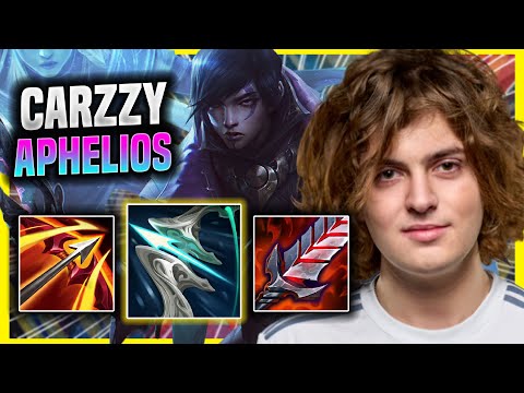 CARZZY IS A MONSTER WITH APHELIOS! - VIT Carzzy  Plays Aphelios ADC vs Jinx! | Season 2022