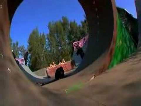 Tony Hawk bails on a loop and gets busted open