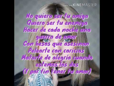 Karen mendez ft Mike bahía /letra/ tu enemiga