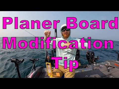 GENIUS Planer Board Modification Tip with Ross Robertson