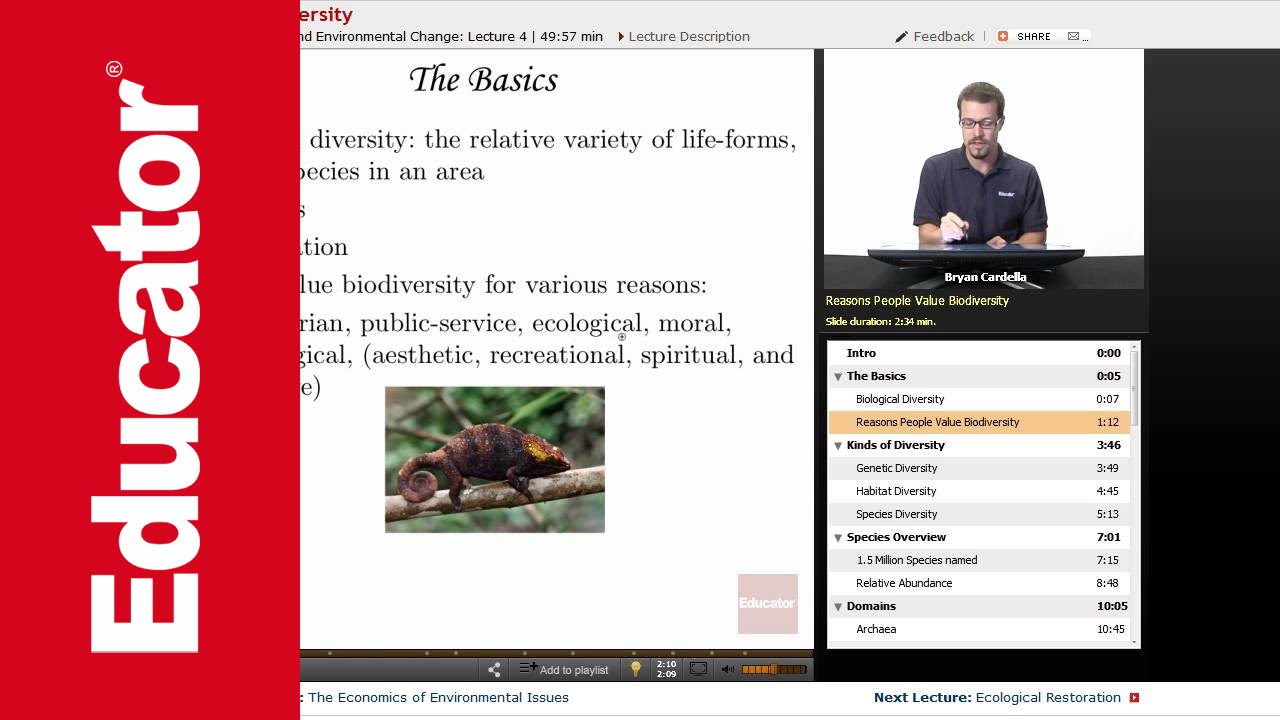 “Biological Diversity” | AP Environmental Science with Educator.com