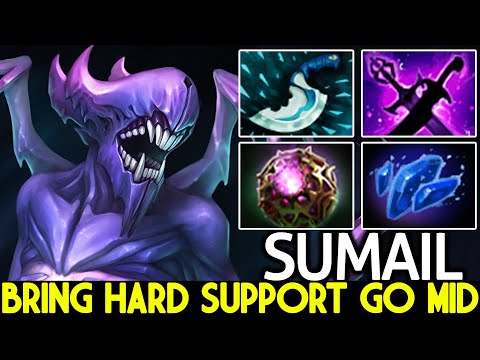 SUMAIL [Bane] Unexpected Pick Bring Hard Support go Mid Dota 2