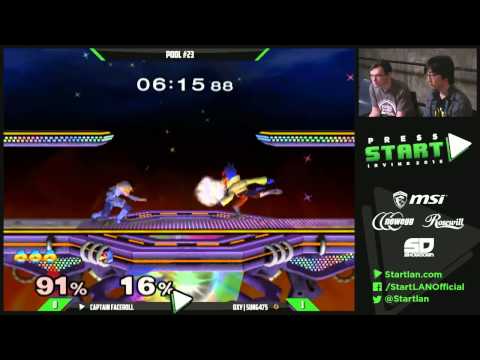 Press Start Day 1 - Pools: Captain Faceroll (Sheik) vs OXY|SUNG475 (Falco, Sheik)