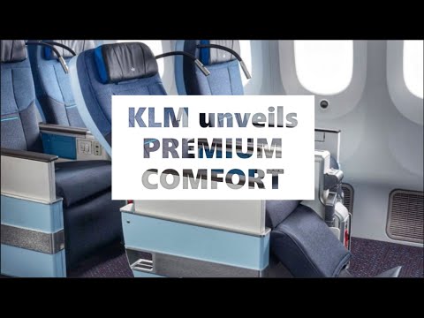 YouTube video about KLM Premium Economy Comfort Guide for Your Flying Experience