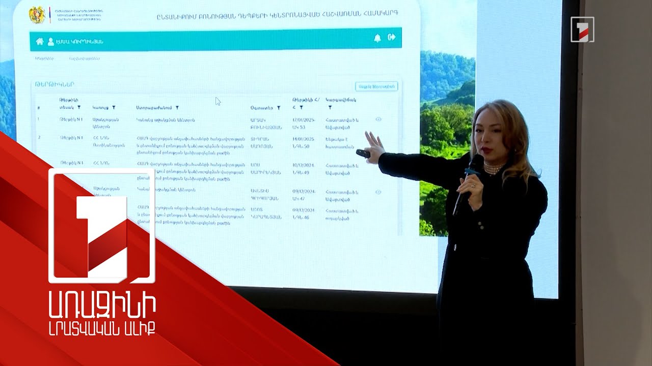 Ընտանեկան բռնության դեպքերի հաշվառման թվային հարթակ