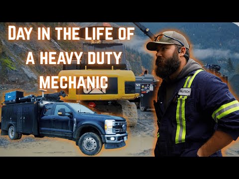 Day In A Life Of A Heavy Duty Mechanic - Excavator Edition