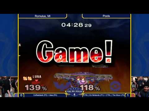 TBH4 - CTRL | DJ Nintendo & CTRL | The Moon Vs. Coffeeblack & Idea - SSBM Doubles - Melee