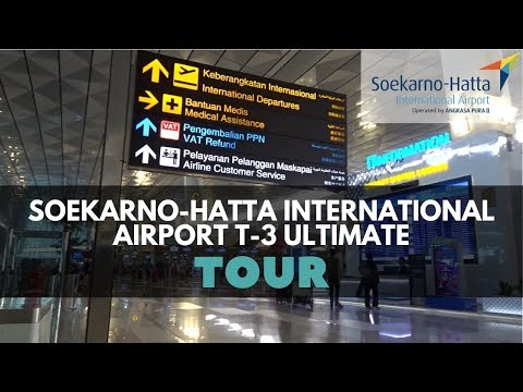 [Pinoy explora] TERMINAL 3 DO AEROPORTO INTERNACIONAL SOEKARNO-HATTA 3 TOUR FINAL