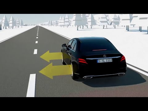 Active Lane Keeping and Active Blind Spot Assist - Mercedes-Benz original