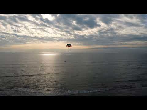 Paraselling in Cox's Bazar 🌊🎈