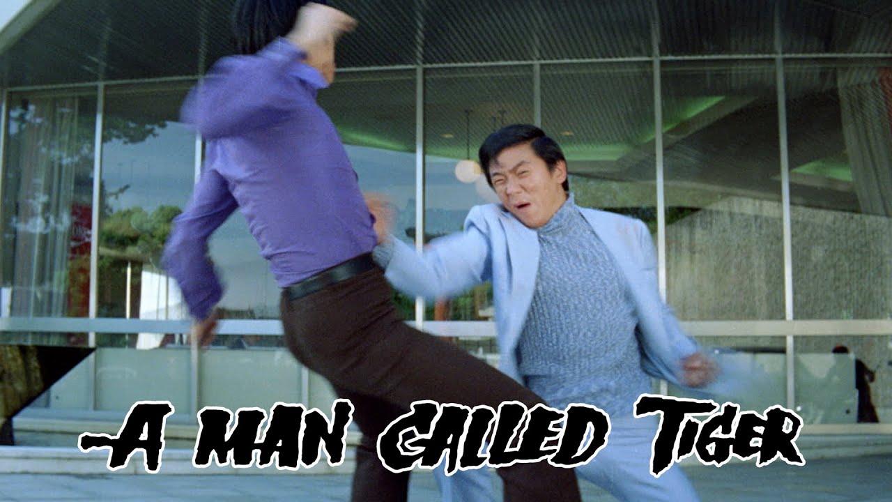 Fight scene in the car park