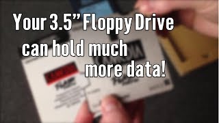 Copy MORE Than 1.44MB to a Floppy?! The Secret Hack Olympus SmartMedia Floppy Drive Copy