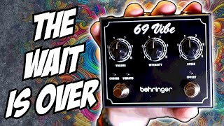 Video thumbnail for Is the Behringer 69 Vibe REALLY Worth the Hype? by Budget Pedal Chap