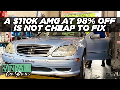 Here's everything wrong with my $2k Mercedes S55 AMG