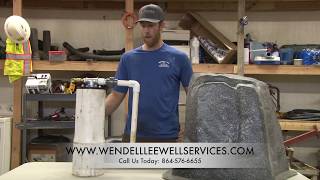 Decorative Well Cover Ideas: Piedmont Well Covers Extra Small Rock Cover