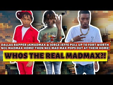 THEY PULLED UP TO EACH OTHERHOODS! Dallas rapper 5KMadmax & NCG MadMax tryna BUMP over similar names