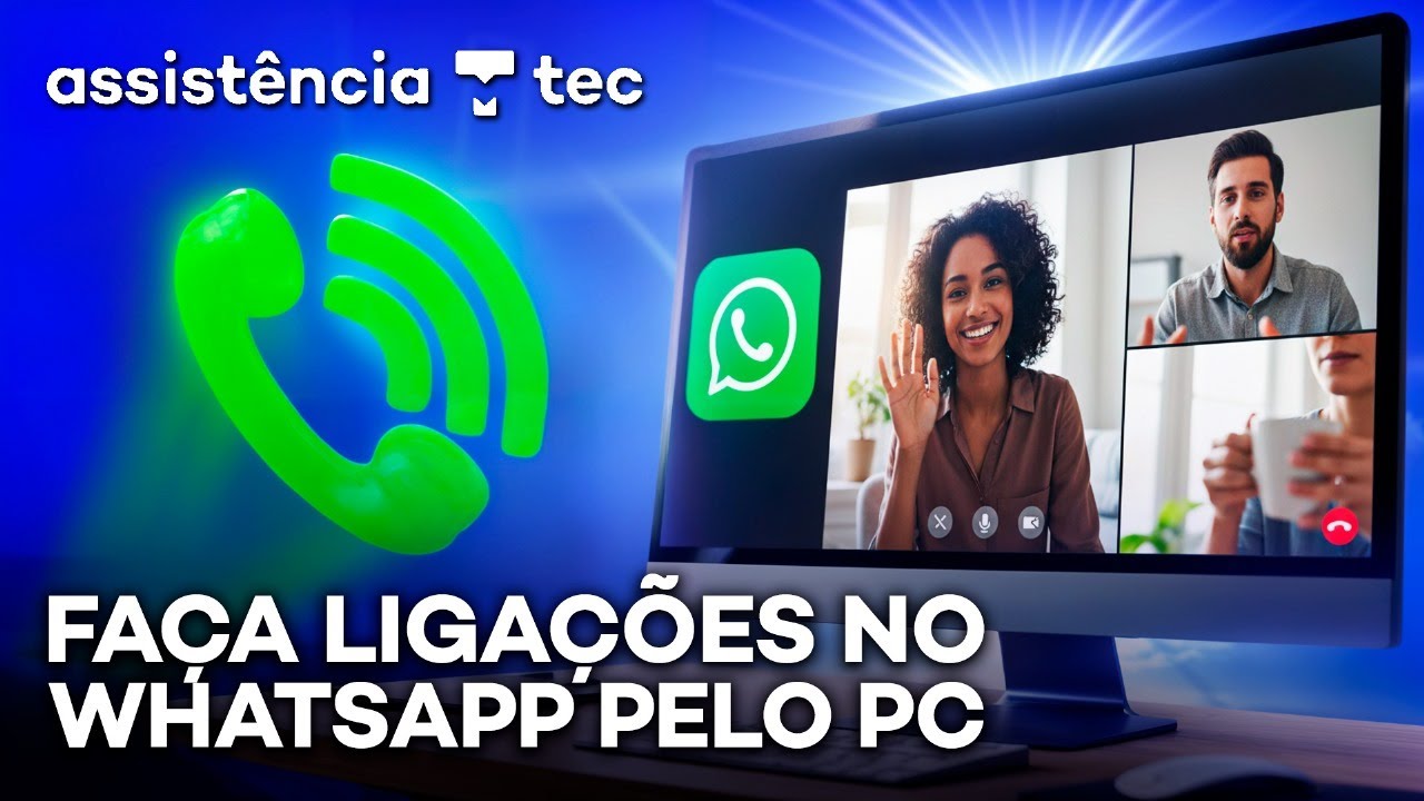 Como Fazer Ligações e Videochamadas no WhatsApp Pelo PC! - #AssistênciaTec 172