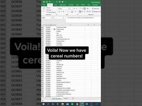 Grab some 🥛! there’s a lot packed into this one! #Tip107 #excel #googlesheets #spreadsheet #Shorts