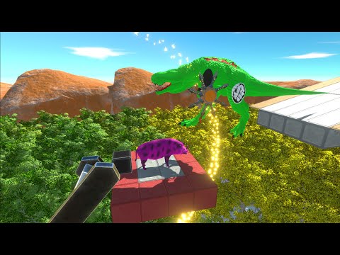 Trap Swing Saw Blade who can the pass??? - Animal Revolt Battle Simulator