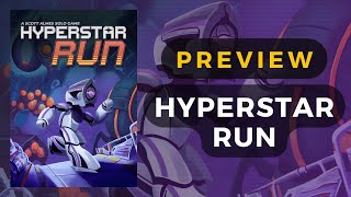 Button Shy Preview of Hyperstar Run (Scott Almes Solo Game) | DaniCha