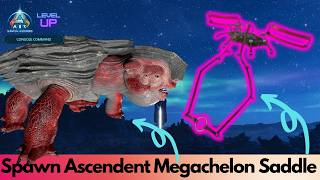 Ascendant and primitive Megachelon Saddle Spawn Command | Ark Survival Ascended