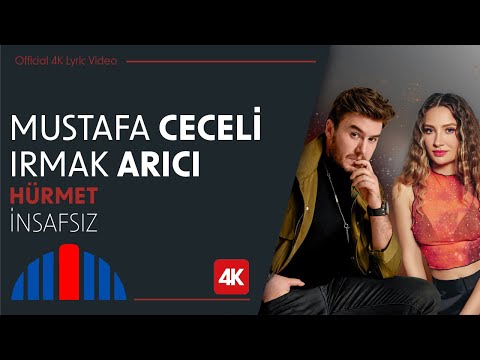 Mustafa Ceceli \u0026 Irmak Arıcı - İnsafsız (Official 4K Lyric Video) - \"İbrahim Erkal Hürmet\"