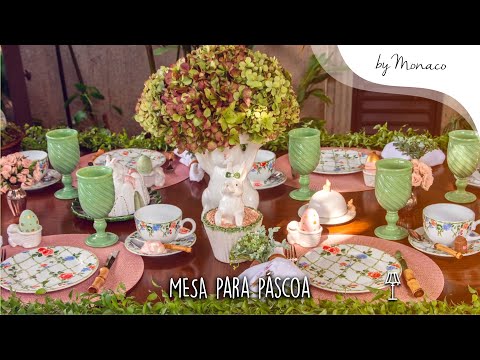 Mesa para Páscoa