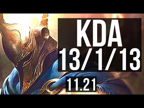 PANTHEON vs FIZZ (MID) | 13/1/13, Legendary | KR Diamond | 11.21