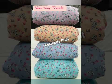 Georgette Digital Printed Fabric