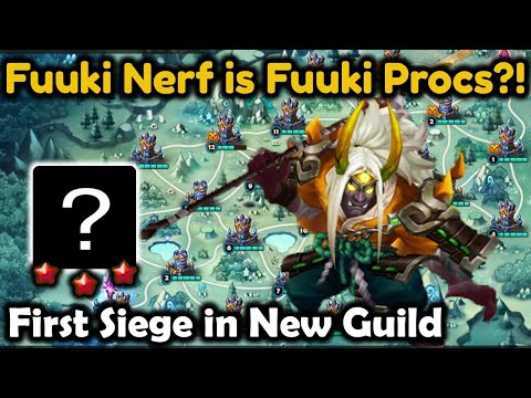 First Siege Since Balance Patch In New Guild! - Summoners War