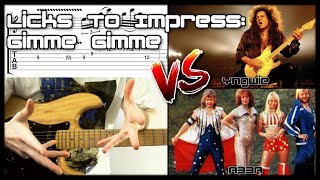Guitar Licks To Impress #5: Gimme Gimme Gimme ABBA VS Yngwie Malmsteen