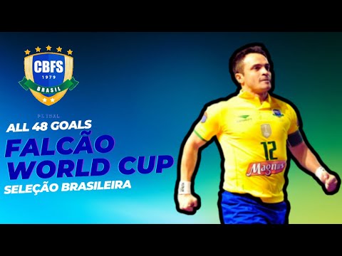 Falcão ● All 48 Gols ● FIFA World Cup ● (2000 - 2004 - 2008 - 2012 - 2016)