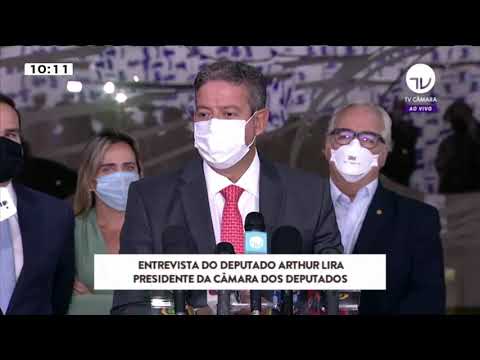 Pronunciamento do presidente da Câmara, Arthur Lira - 25/02/2021*
