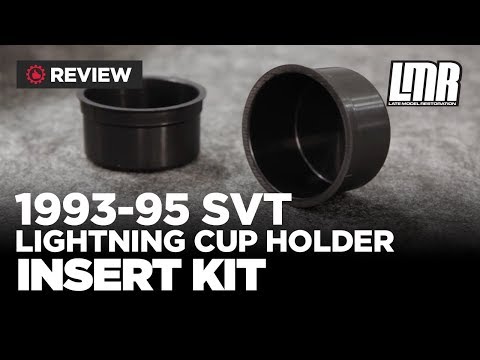 1993-1995 F-150 SVT Lightning Cup Holder Insert Kit - Review