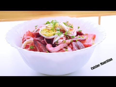 Episode 150 | Beet, Potato & Egg Salad| Cuisine Mauritian|