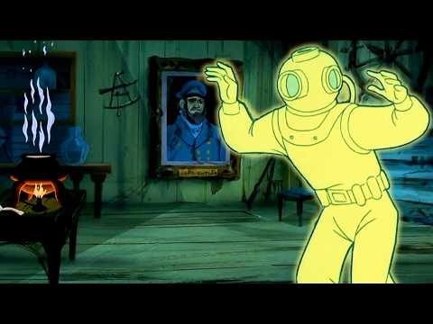 Scooby-Doo Ghost of Captain Cutler Ambience - Thunder, Rain, Wind, Wave Sounds and Music (2 hr)