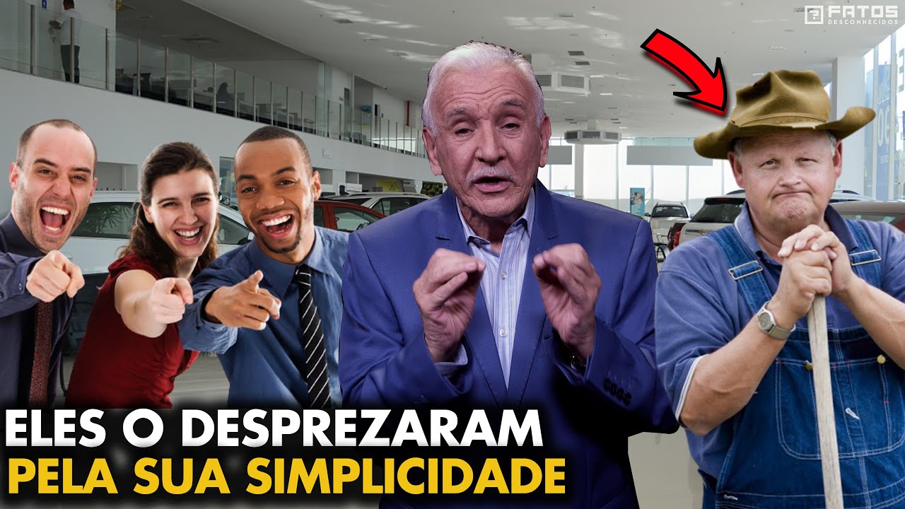 Eles humilharam um humilde idoso na concessionária, mas se arrependeram depois