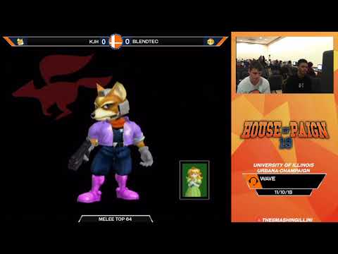 [HOP 19] Blendtec (Peach) vs. KJH (Fox) SSBM Singles Top 64