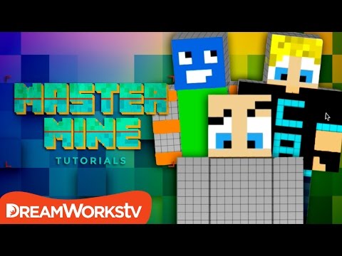 Peacock Kids - Tips & Tricks to Make a Custom Skin in Minecraft with Chad Alan | MASTER MINE TUTORIALS