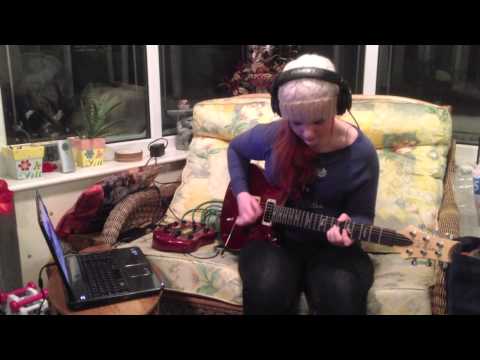 Satch Boogie (Joe Satriani) Guitar Cover - Amy Lewis