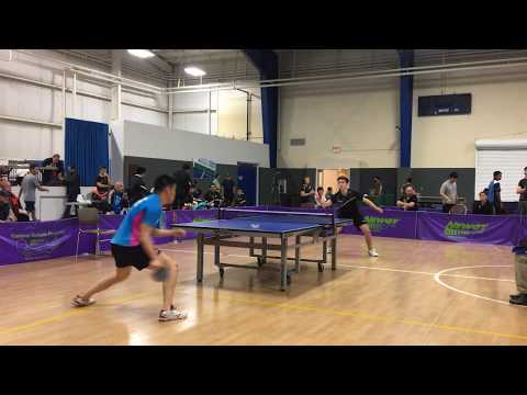 South Shore Sports & Butterfly Championships 2017 Junior under 18 Roger Liu vs Adar Alguetti