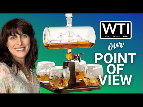 The Wine Savant Whiskey & Wine Decanter - WTI product video review