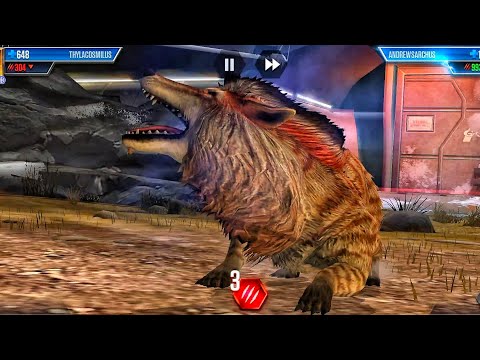 WHITEOUT BATTLE - JURASSIC WORLD THE GAME #81