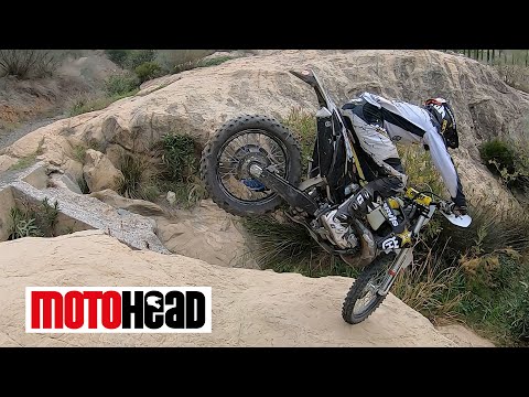 Insane 2 stroke skills! Extreme enduro superstar Graham Jarvis rides his Spanish playground