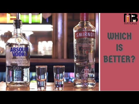Smirnoff vs Absolut Vodka | #BlindTastings
