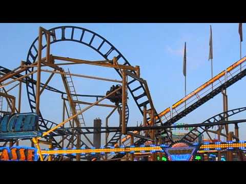 Spinning Racer Rollercoaster at Stuttgart Cannstatter Volksfest