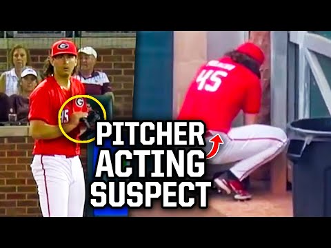 Ga Pitcher Cheating