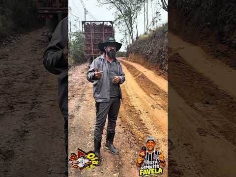 EX-VEREADOR CHIQUINHO NA ESTRADA DA LARANJEIRA NO CASO DAS CARRETAS ATOLADAS