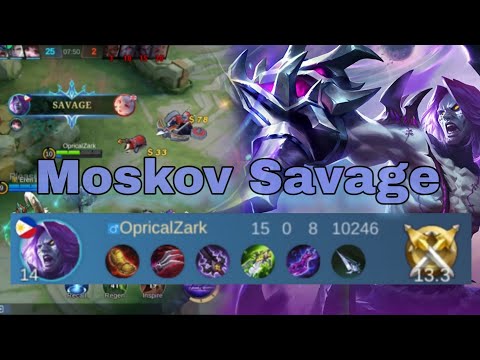 Moskov Savage | Mlbb